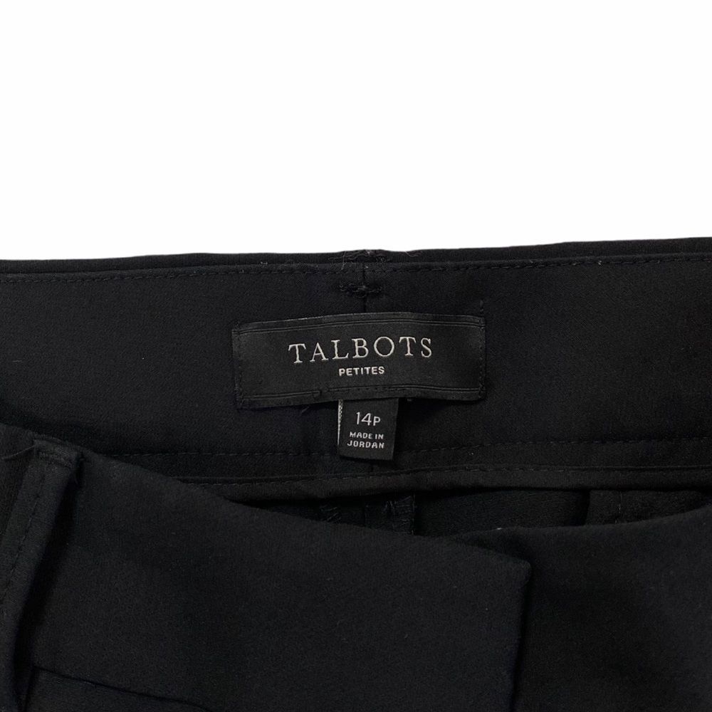 Women’s Talbots Black Capris 14P - Picture 2 of 3